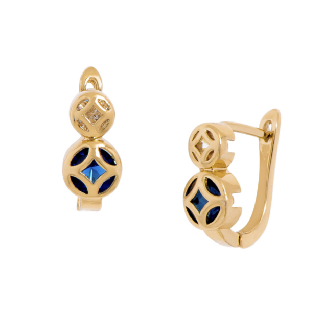 Gold Plated Earrings 317133L